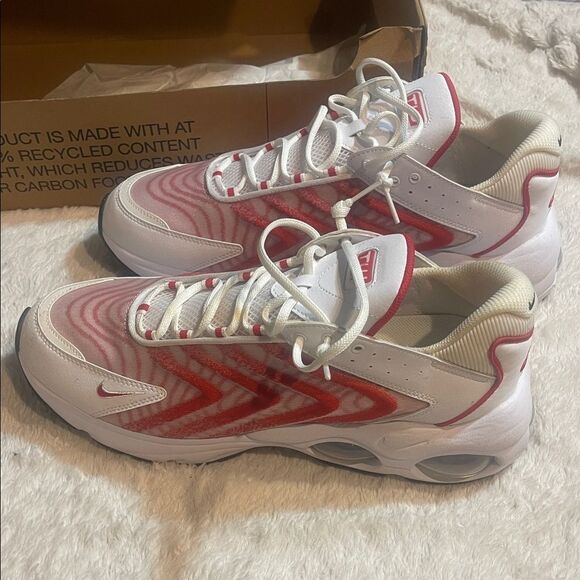 Nike air max TW white/ red university size 14